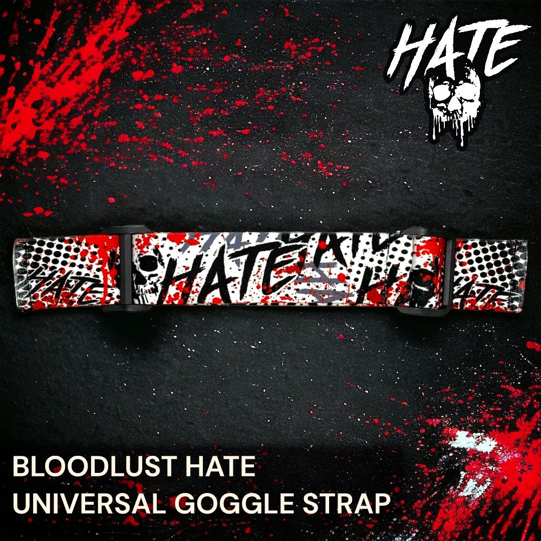 HATE BLOODLUST - Universal Goggle Strap