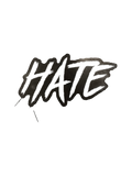 HATE (White) - Sticker