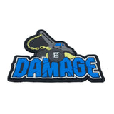 DAMAGE - Rubber Velcro Patch